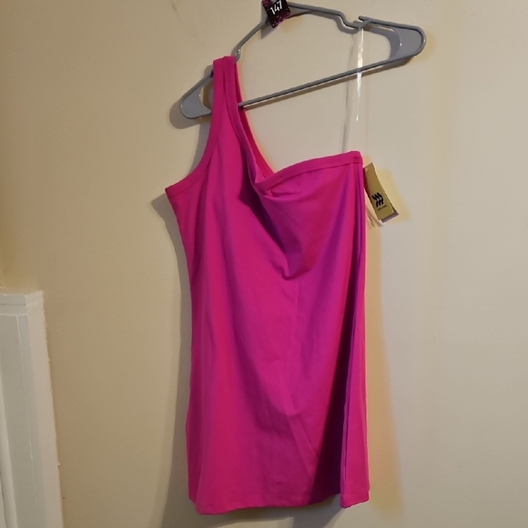 all in motion Dresses & Skirts - All In Motion Pink One Shoulder Athletic Dress. NWT